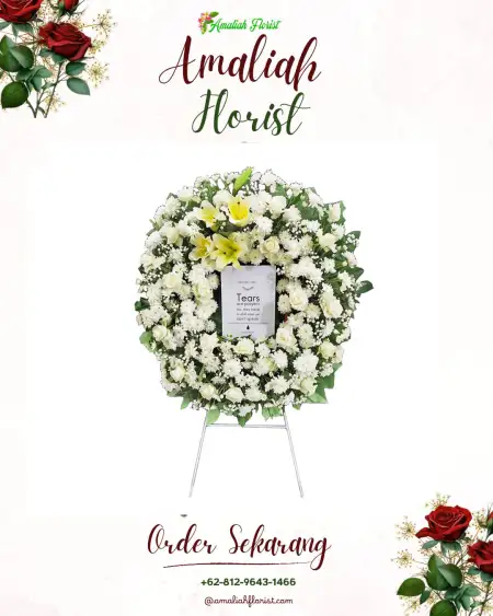 Krans Bunga Duka Pasegeran